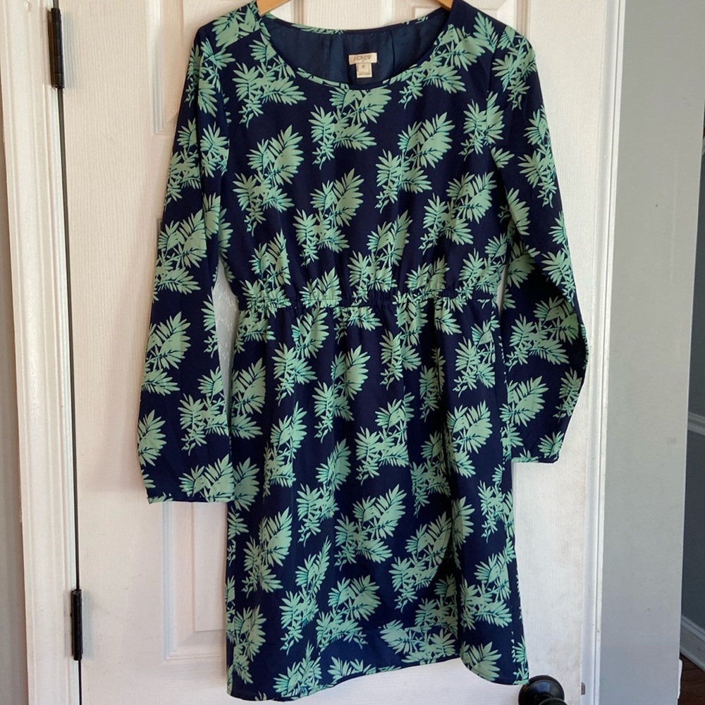 J Crew knee-length dress- EUC